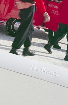 Klosters Ski Bus 1954 Oversize Limited Signature Stamped Edition