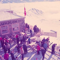 Ski Lift 1951, limitierte, gestempelte Auflage 