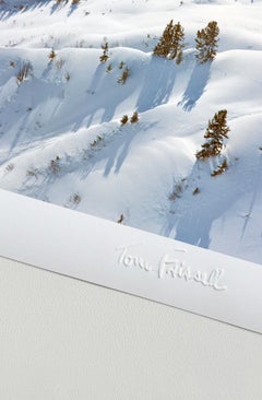 St Anton Snow 1955 Edición limitada sobredimensionada con sello de firma