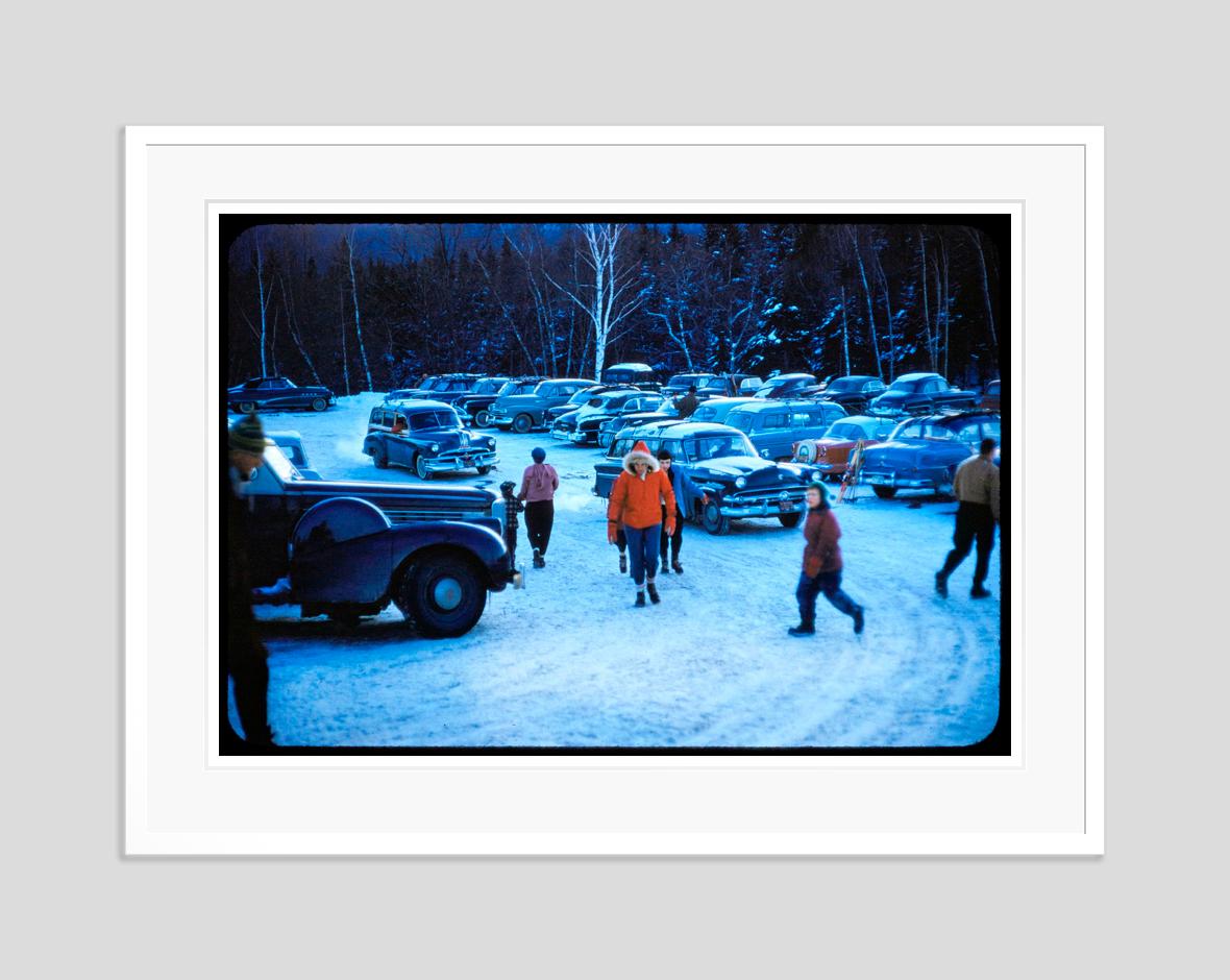 Stowe Mountain Resort 1955 Limited Signature Stamped Edition  - Modern Photograph by Toni Frissell