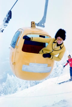 Elevador de esquí Sugarbush Edición sobredimensionada limitada con sello de firma