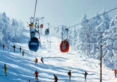 Sugarbush Vermont Skiers 1960 Oversize Limited Signature Stamped Edition