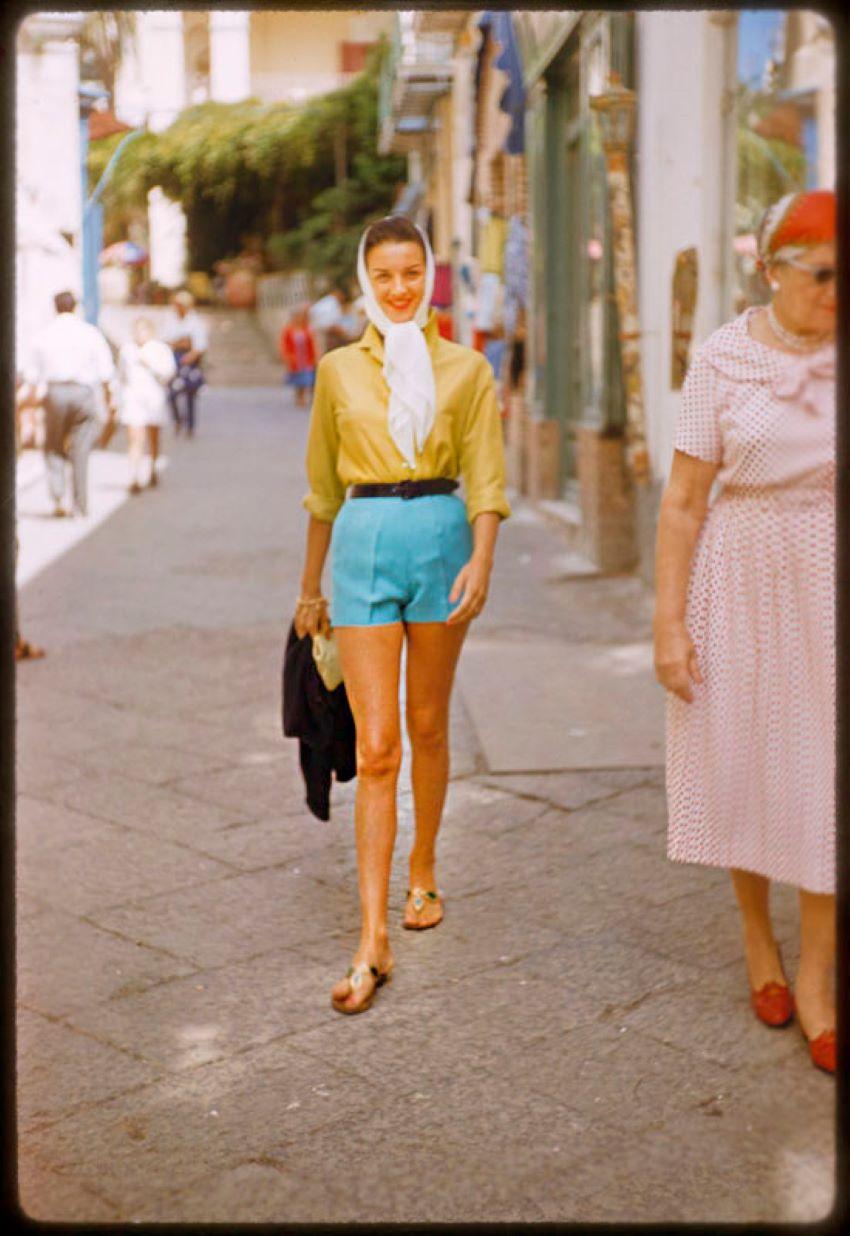 Toni Frissell Color Photograph – Sommermode 1959 Übergroße, limitierte, gestempelte Auflage 