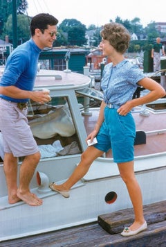 Toni Frissell 'A Couple At The Regatta' Unframed Limited Signature Stamped Print