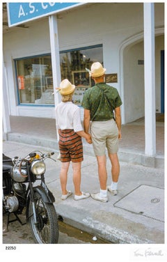 'Browsing in Bermuda' Unframed Limited Signature Stamped Edition