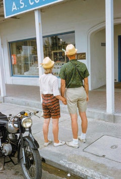 'Browsing in Bermuda' Unframed Limited Signature Stamped Edition