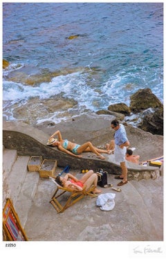 Toni Frissell 'Conversaciones de Capri' 1954 Edición Limitada Estampada con Firma