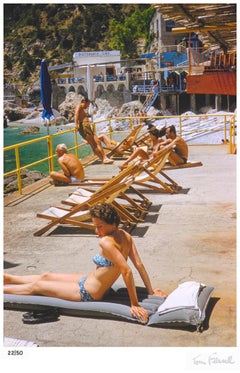 Toni Frissell „Capri Suntan“ – Ungerahmte, limitierte Auflage mit Signaturstempel