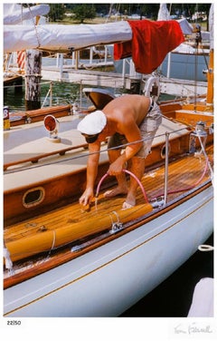 Toni Frissell 'Chicago Yacht Club' 1955 Limited Signature Stamped Edition