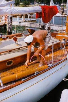 Toni Frissell 'Chicago Yacht Club' 1955 Limited Signature Stamped Edition