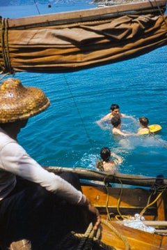 Toni Frissell 'Hong Kong Swim' Unframed Limited Signature Stamped Print