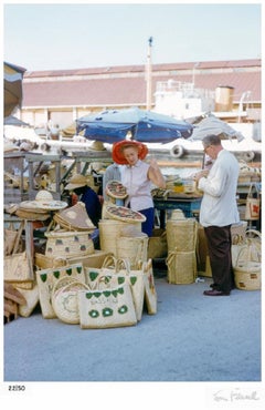 Toni Frissell 'Nassau Straw Market' Unframed Limited Signature Stamped Print