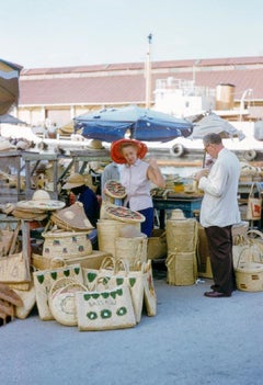 Toni Frissell 'Nassau Straw Market' Unframed Limited Signature Stamped Print