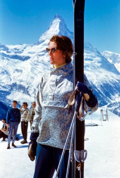 «Stylish Skiing» de Toni Frissell: edición limitada sin enmarcar con sello de autor