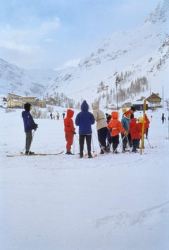 Toni Frissell 'Val D'Isere' Ungerahmt Limitierte Auflage Nachlassgestempelte Auflage