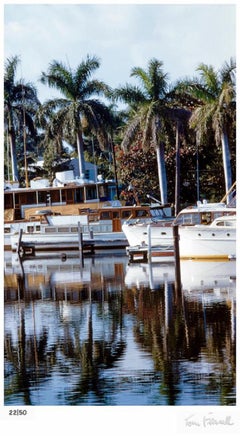 Toni Frissell 'Yachts In The Harbour' Unframed Limited Signature Stamped Print