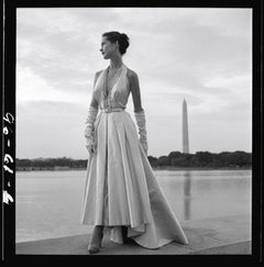 Washington Monument Fashion Sho 1949 Übergroße limitierte Signatur gestempelte Auflage 