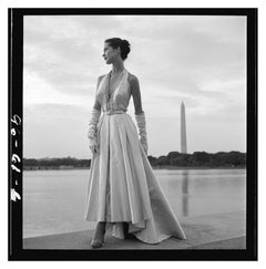 Washington Monument Fashion Shoot Limitierte Signatur gestempelte Auflage 