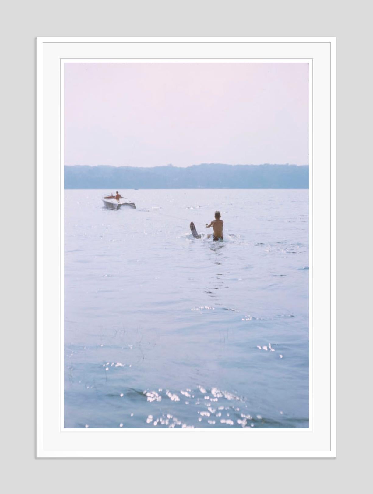 Water Skiing 1956 Limited Signature Stamped Edition  - Modern Photograph by Toni Frissell
