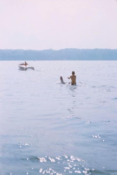 Wasserskifahren 1956 Limitierte, gestempelte Auflage 