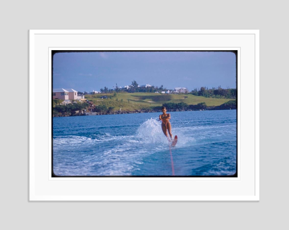 Water Skiing In Acapulco  1959 Oversize Limited Signature Stamped Edition  - Modern Photograph by Toni Frissell
