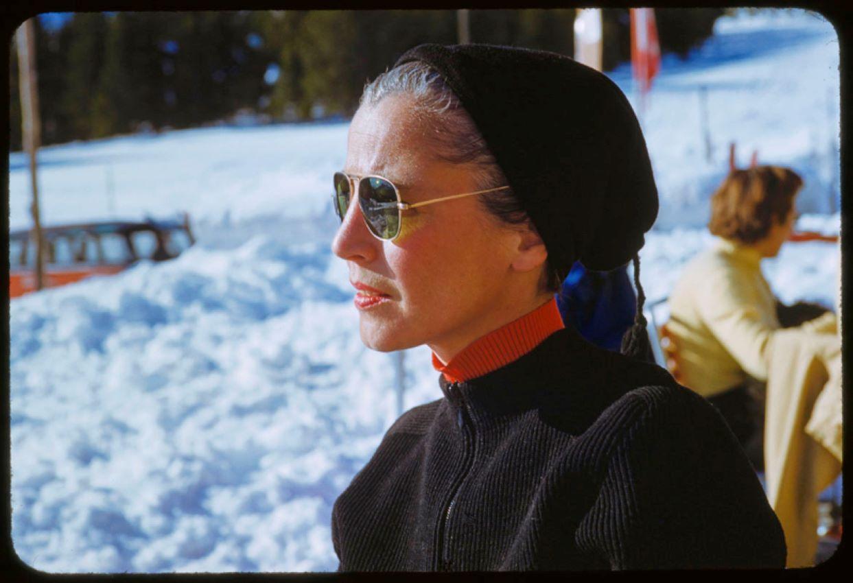 Toni Frissell Color Photograph - Winter Cool 1955 Oversize Limited Signature Stamped Edition 
