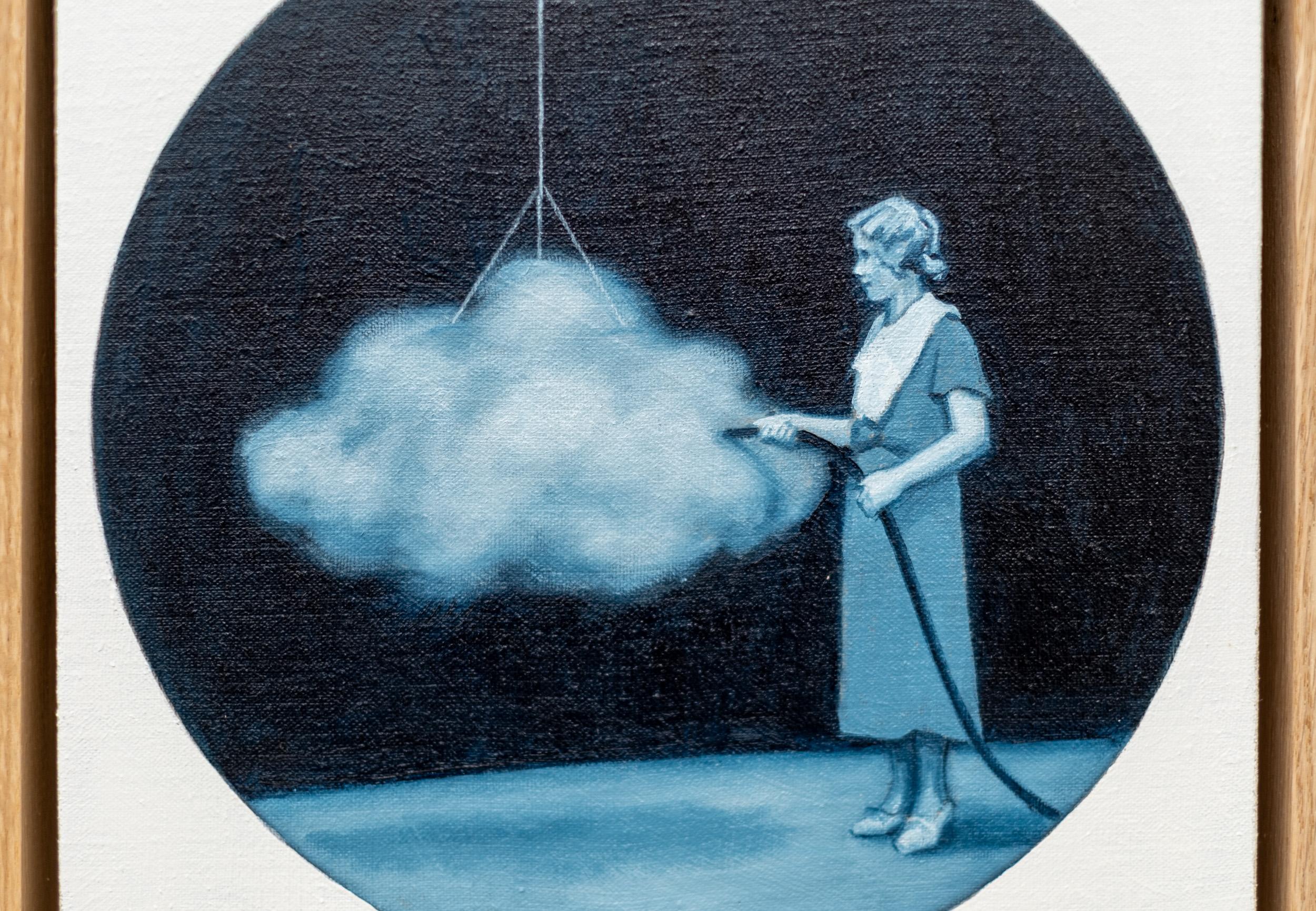 Dieses zeitgenössische surrealistische Gemälde von Toni Hamel ist ein sozialer Kommentar zur Umwelt.

Toni Hamels wunderschön detailreiche Bilder sind im Geschichtenerzählen verwurzelt. Der kanadische Künstler setzt oft Humor oder Satire ein, um