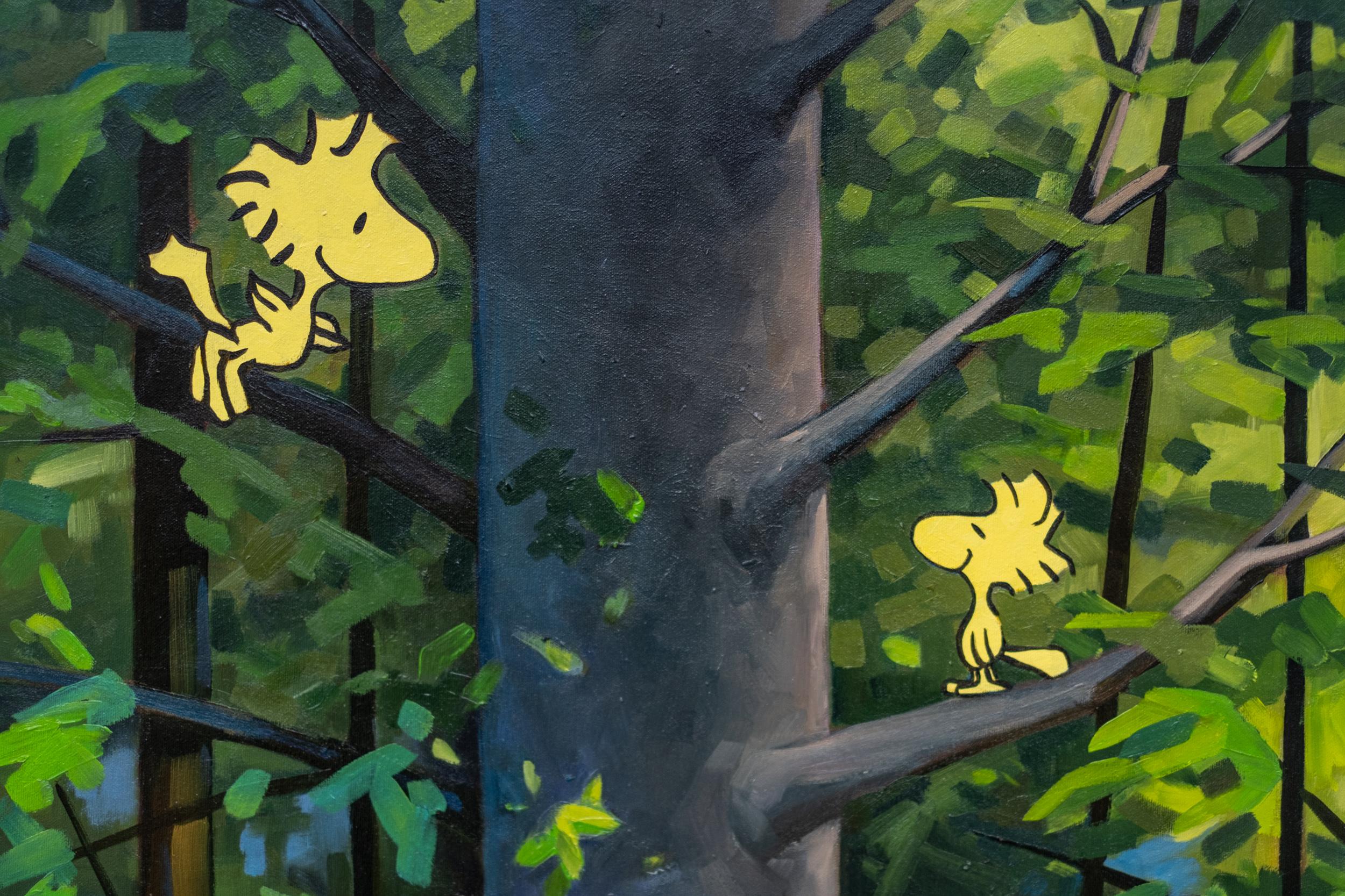 Mother and Child Reunion - surreal, contemporary, figurative, oil on canvas For Sale 2