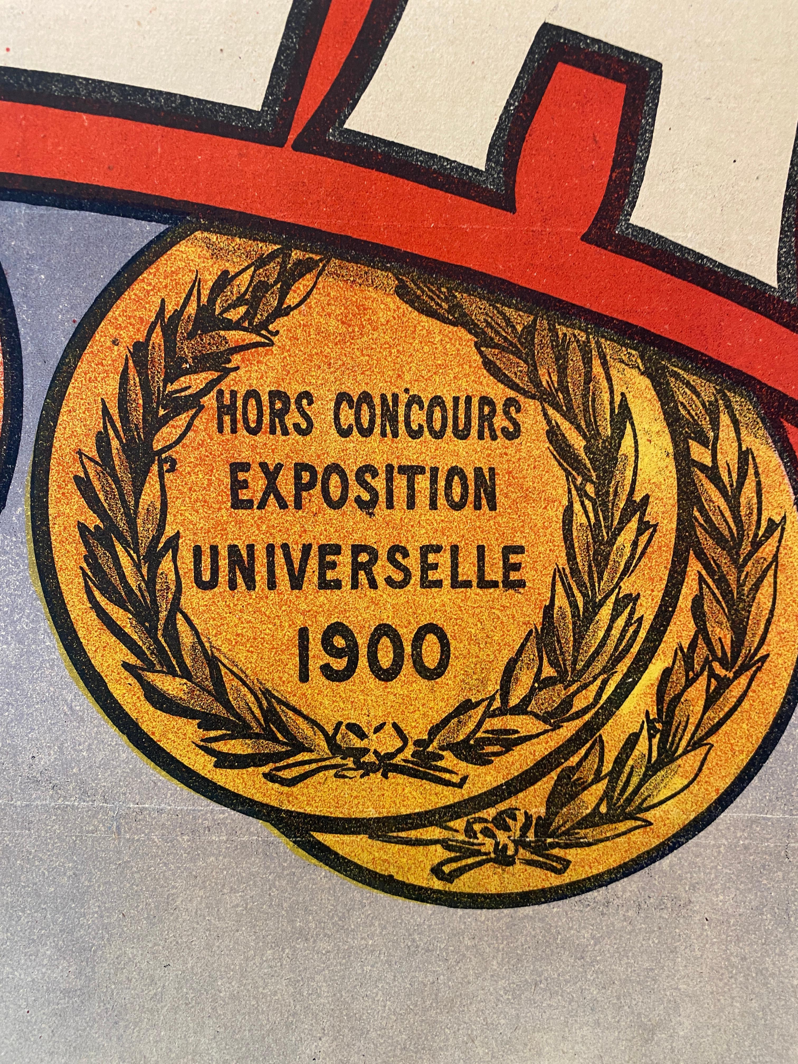 'Toni-Kola', Original Antique Early 19th Century Colonial Propaganda Poster In Good Condition For Sale In Melbourne, Victoria