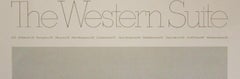 Poster-Serigraphien, The Western Suite