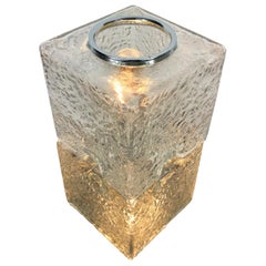 Toni Zuccheri by VeArt Murano Glass 1970s Italian Design of Table Lamp