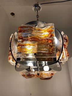 Toni Zuccheri-Kronleuchter, Muranoglas, Modell einzigartig