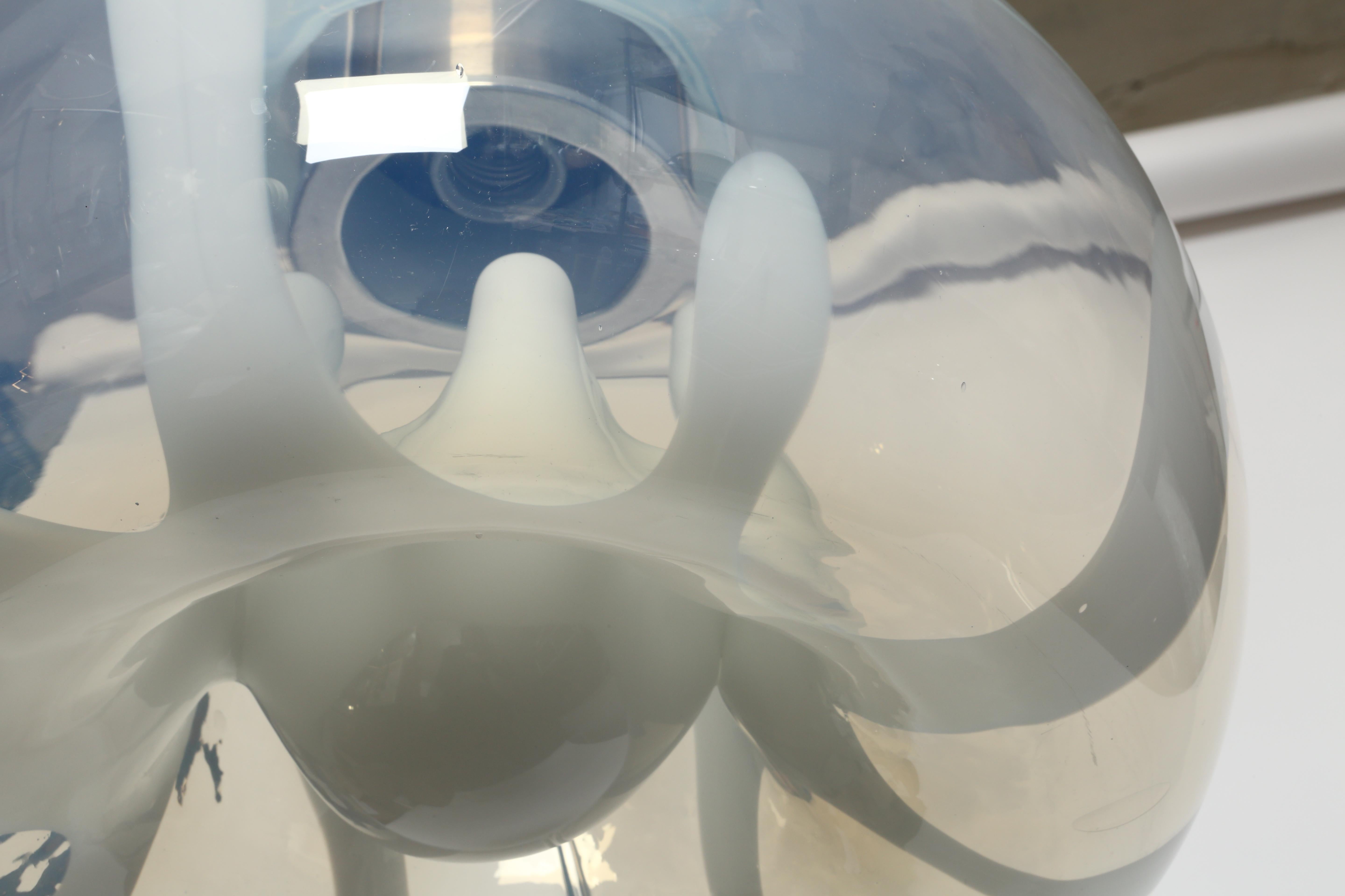 Toni Zuccheri para VeArt Suspensión de cristal de Murano, Italia circa 1960s en venta 5