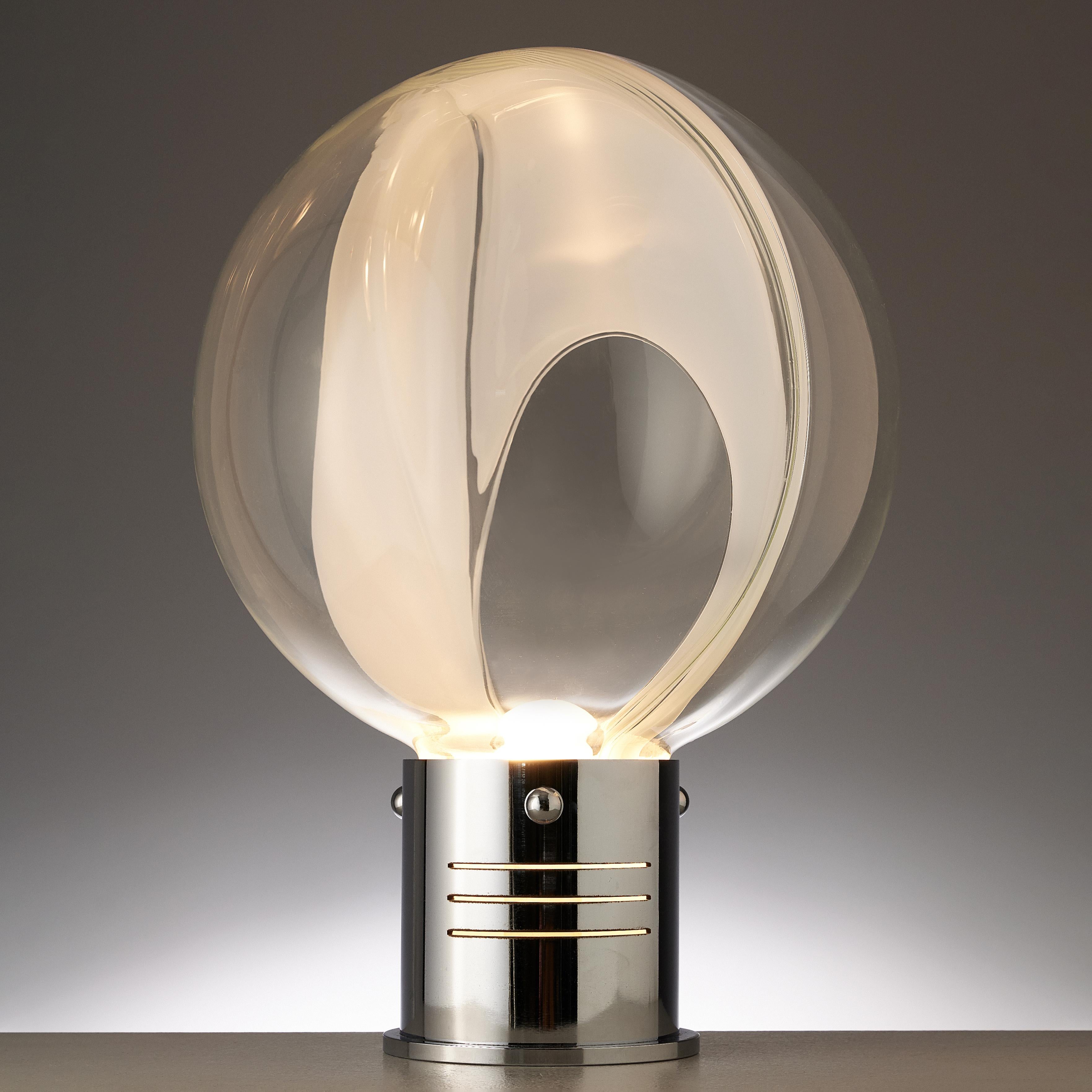 Italian Toni Zuccheri for Venini 'Membrane' Table Lamp