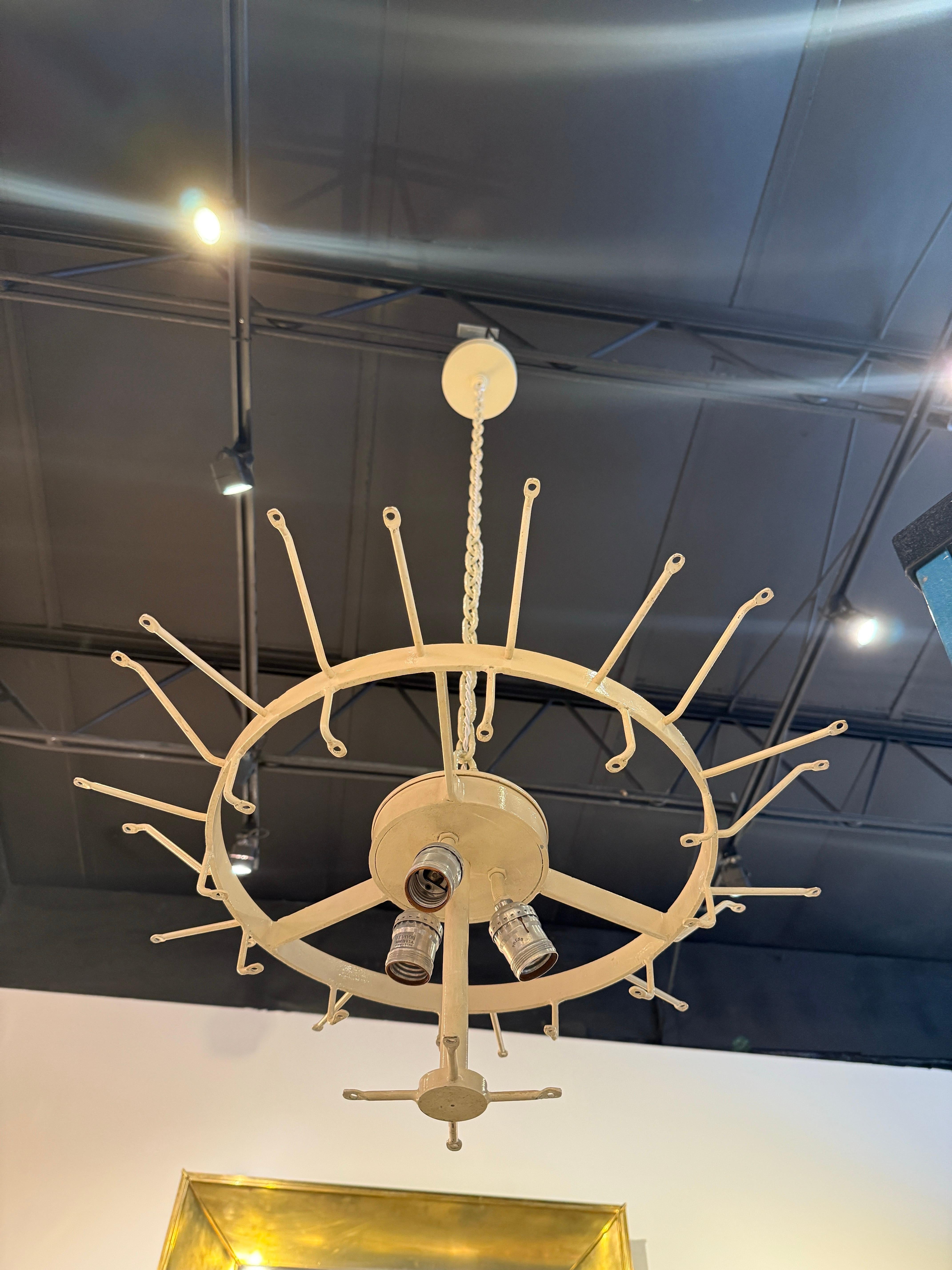 Italiano Lampadario a strati di Murano di Toni Zuccheri per Venini in vendita