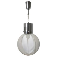 Toni Zuccheri Membrana Ceiling Lamp in Murano Glass by Venini 1960s Italy