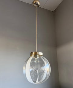 Toni Zuccheri "Membrana" Murano-Glas-Anhänger für Venini, Italien, um 1968