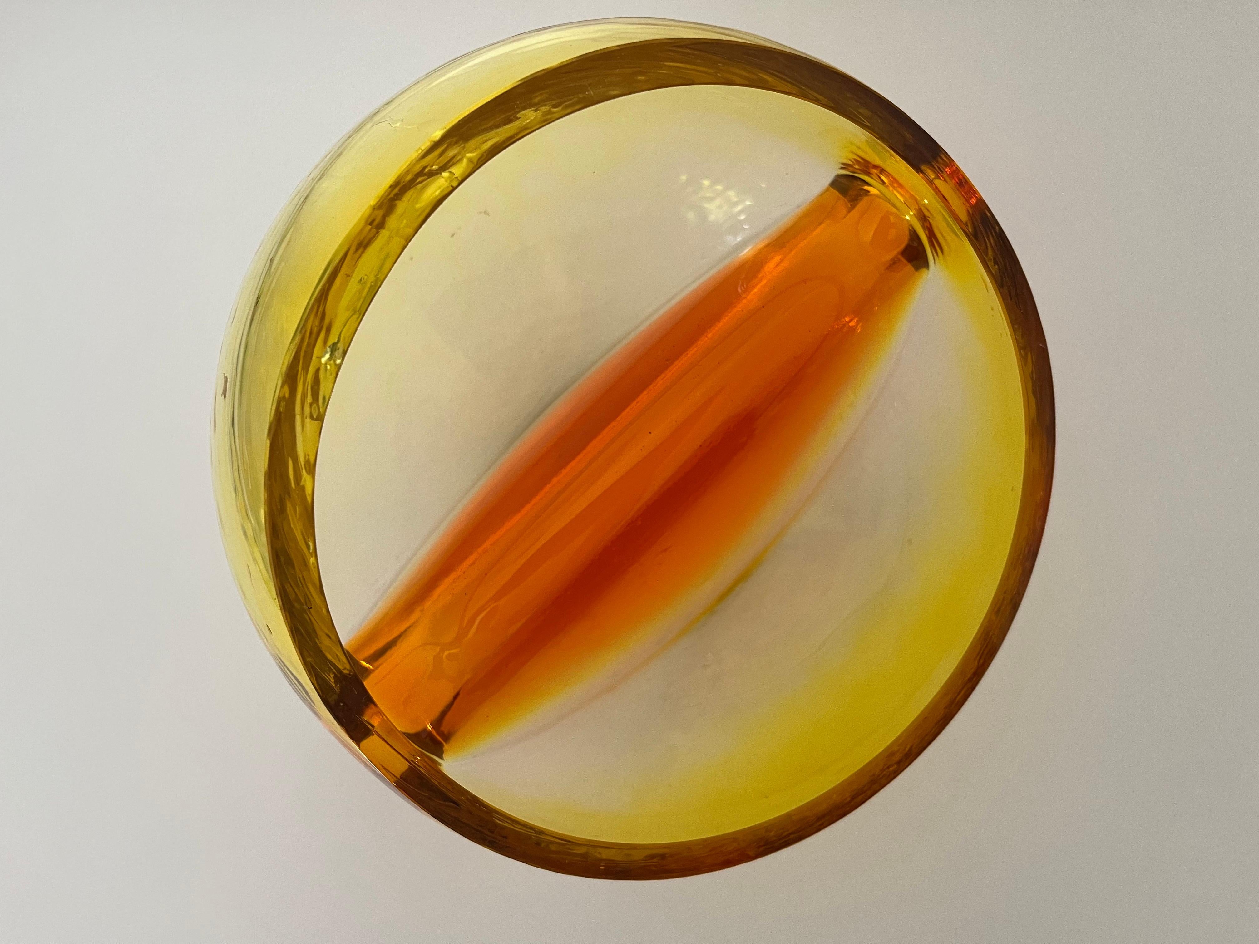 Murano Glass Toni Zuccheri per VeArt Fermacarte Vetro Murano 1960  For Sale