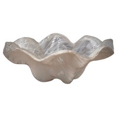 Toni Zuccheri per Venini Murano Ninfee Series Glass Vase, 1970