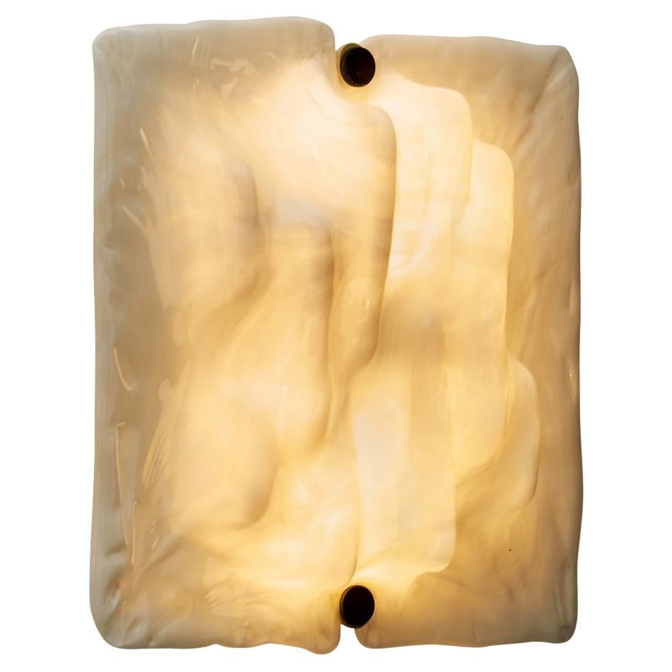 Toni Zuccheri "Scorzé" Wall Lamp for Venini, Italy 1960s