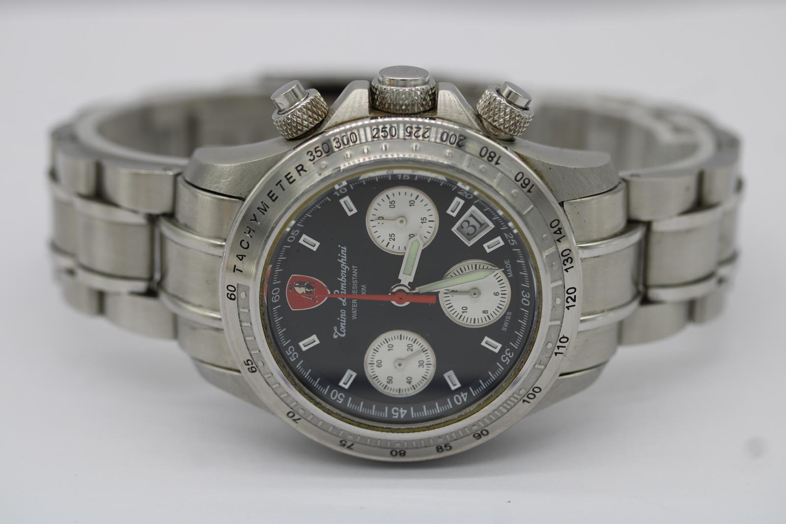 Tonino Lamborghini Chronographe 168/500  Édition limitée  Automatique  ensemble complet Pour hommes en vente
