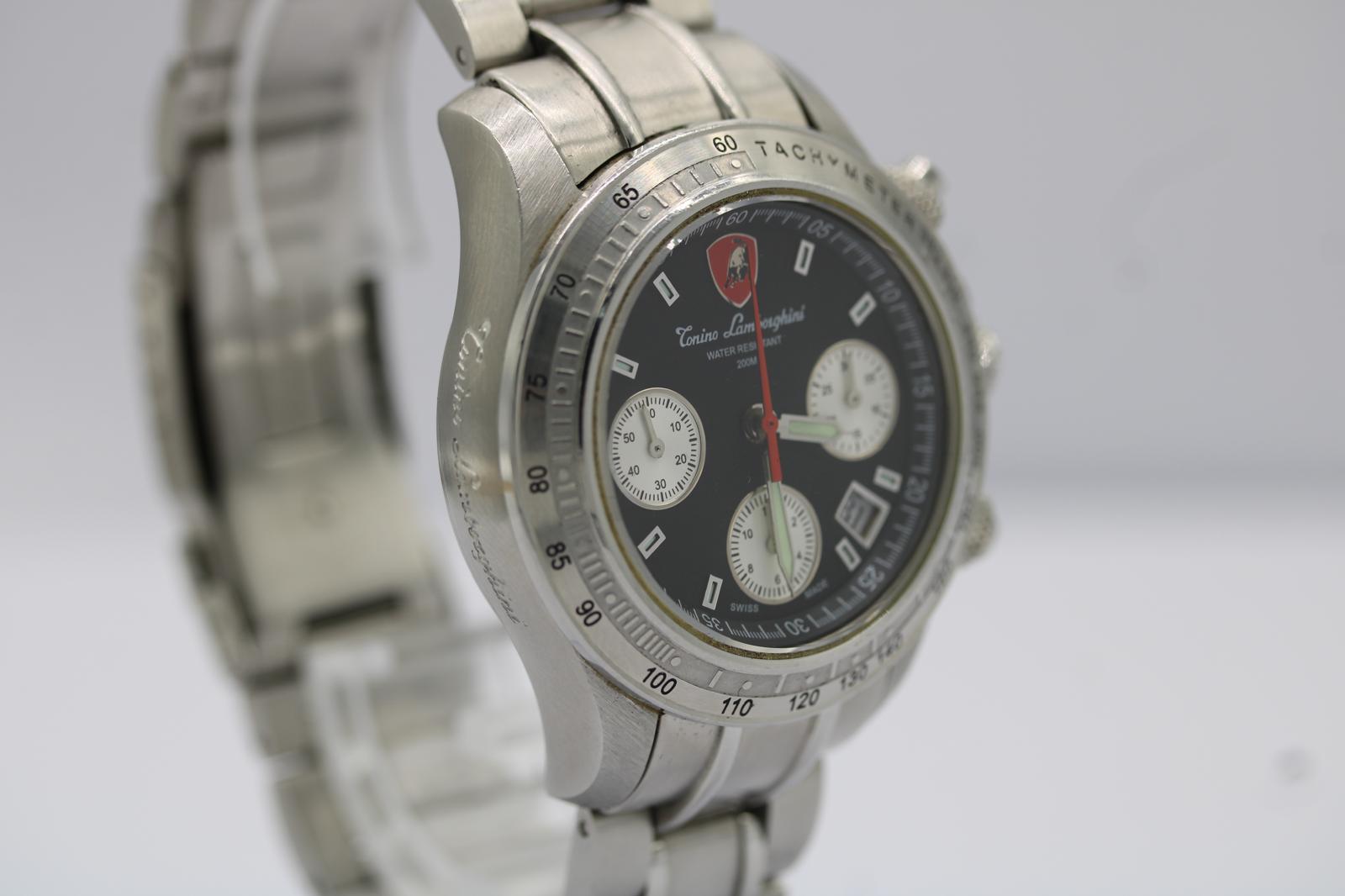 Tonino Lamborghini Chronographe 168/500  Édition limitée  Automatique  ensemble complet en vente 3