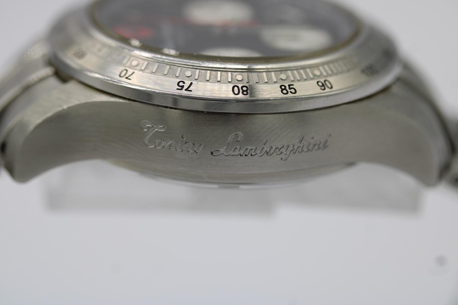 Tonino Lamborghini Chronographe 168/500  Édition limitée  Automatique  ensemble complet en vente 4