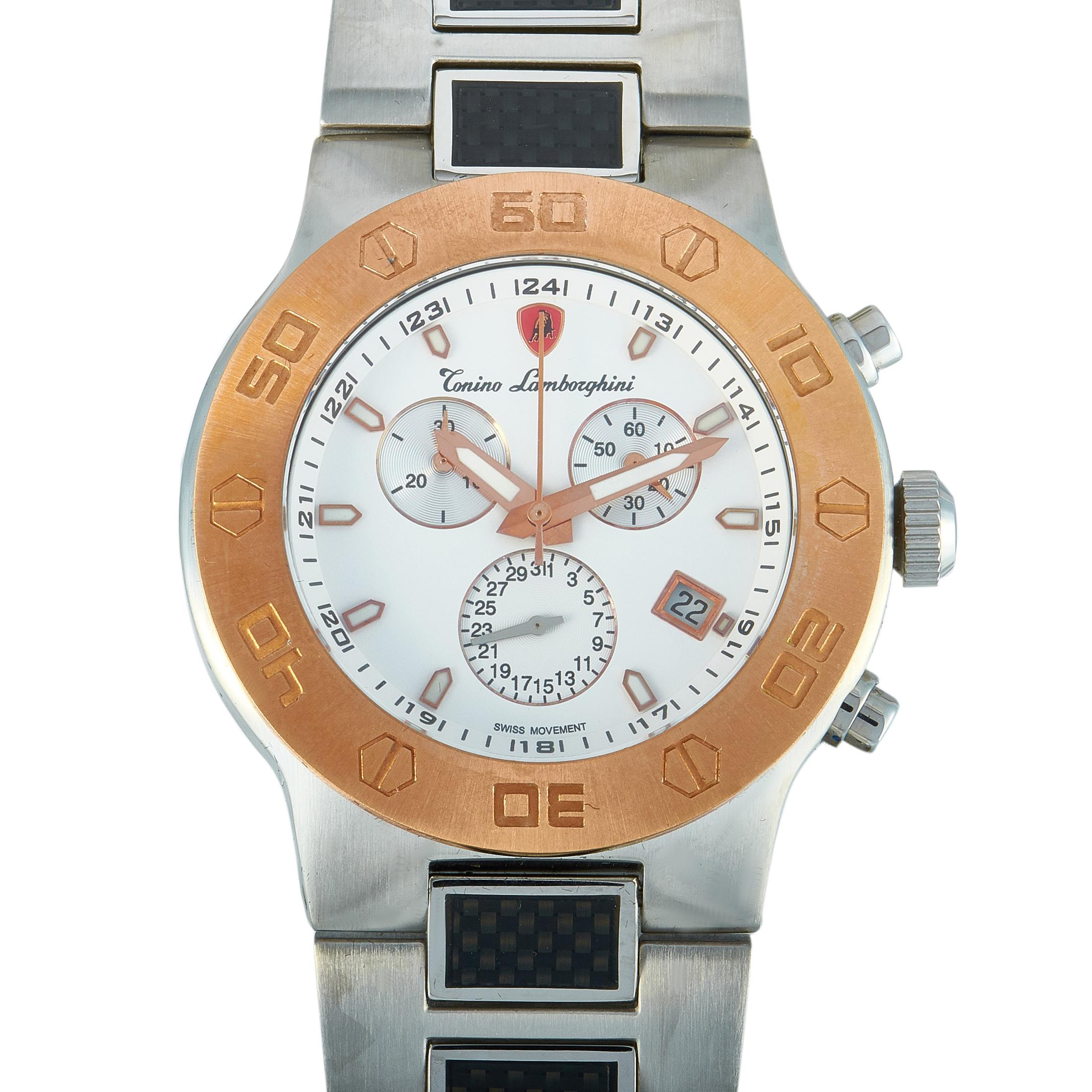 Men's Tonino Lamborghini Chronograph Watch EN034.511CF