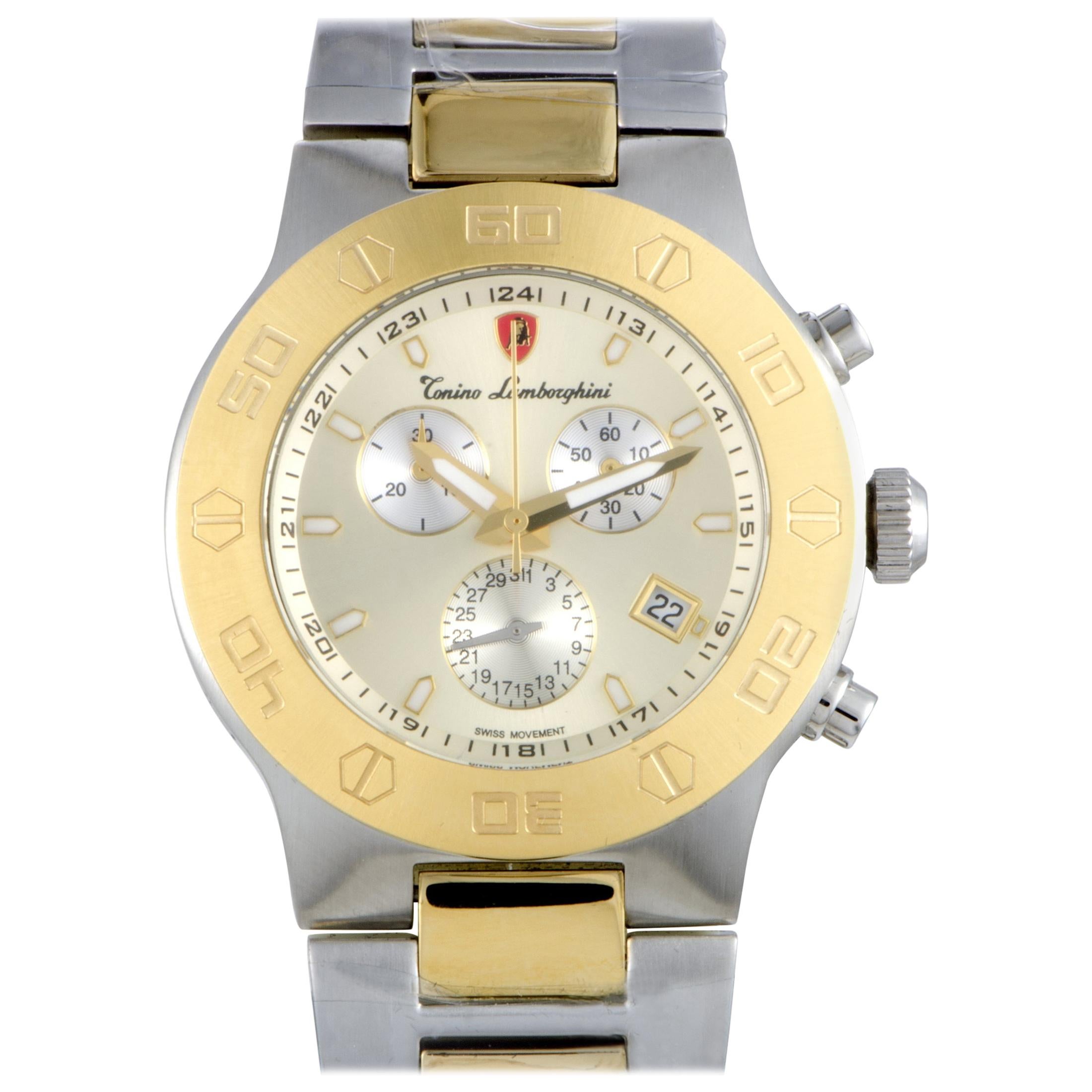 Tonino Lamborghini EN Models Men's Quartz Chronograph Watch EN034.306