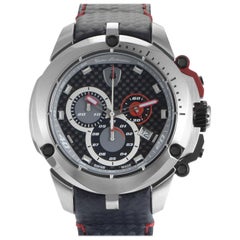 Tonino Lamborghini Montre chronographe à quartz de la série Shield 7801