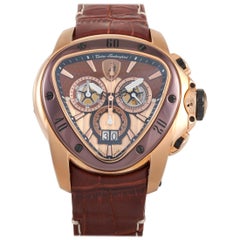 Tonino Lamborghini Spyder 1100 Chronograph Gold-Tone Stainless Steel Watch 1120