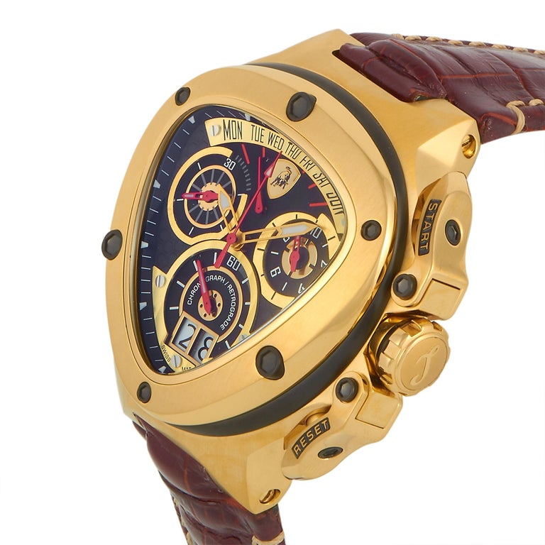 Montre Tonino Lamborghini Automatique - Bracelet Cuir, Avec Boîte Originale, Neuf Sans étiquette