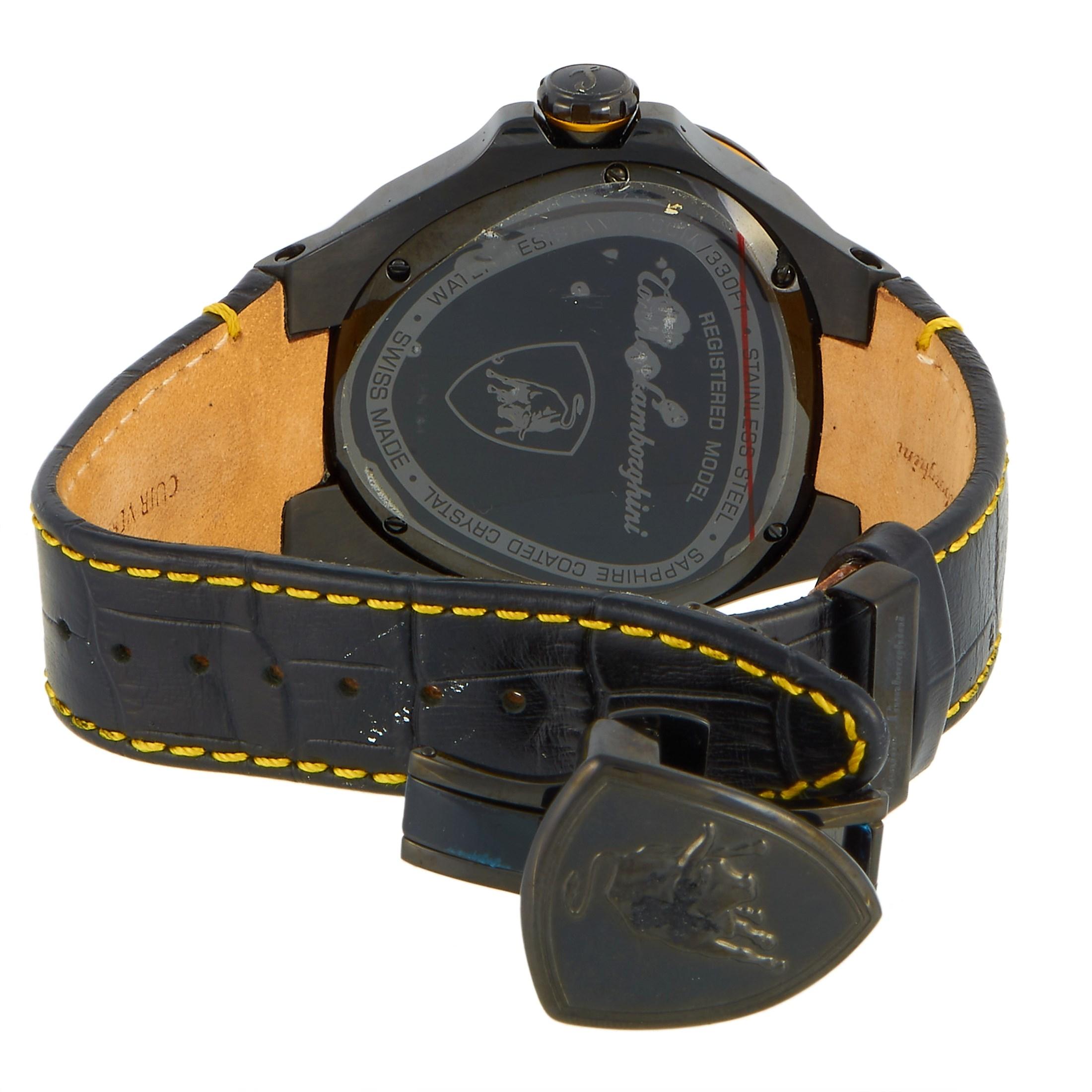 Tonino Lamborghini Spyder Watch SW3037 In Excellent Condition In Southampton, PA