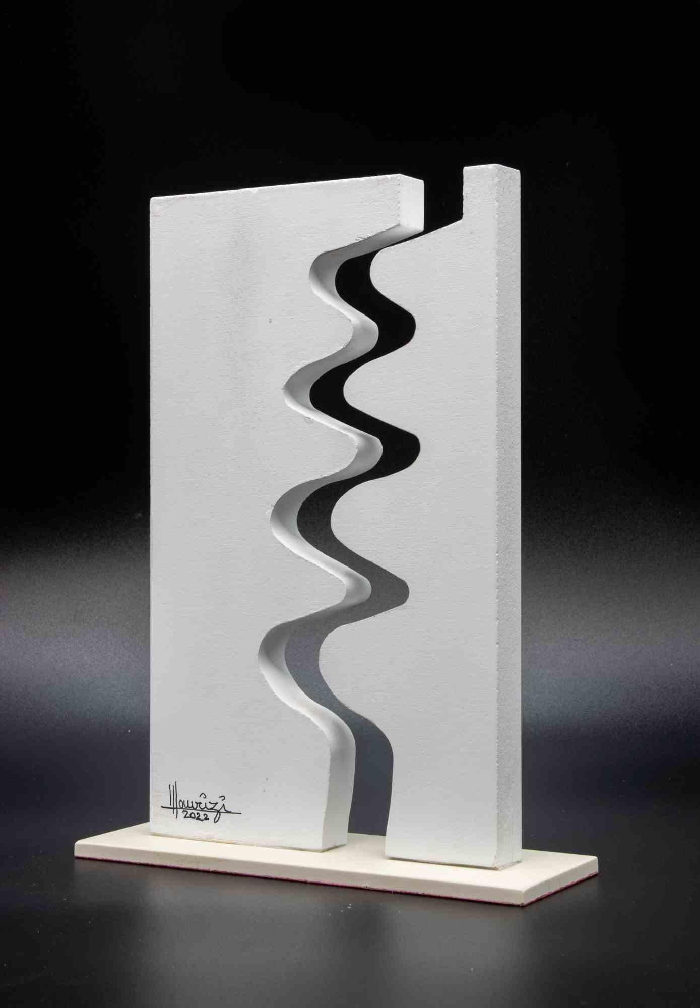 Composition abstraite blanche - Sculpture de Tonino Maurizi - 2022 en vente 2